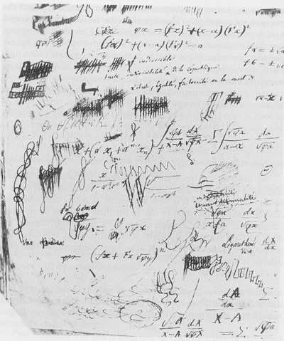Evariste Galois Notlar